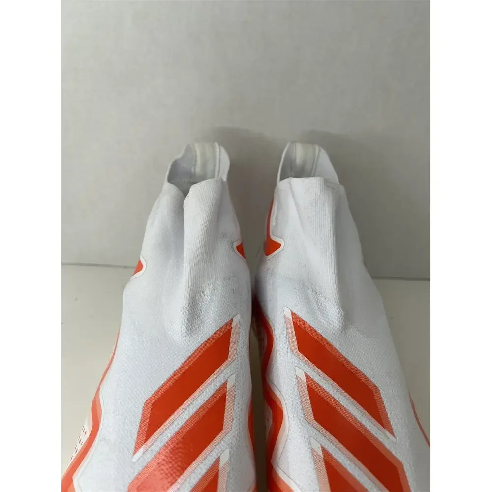 adidas Freak Ultra 21 Primeknit Laceless Orange Football Cleats GZ0464 Men’s 13